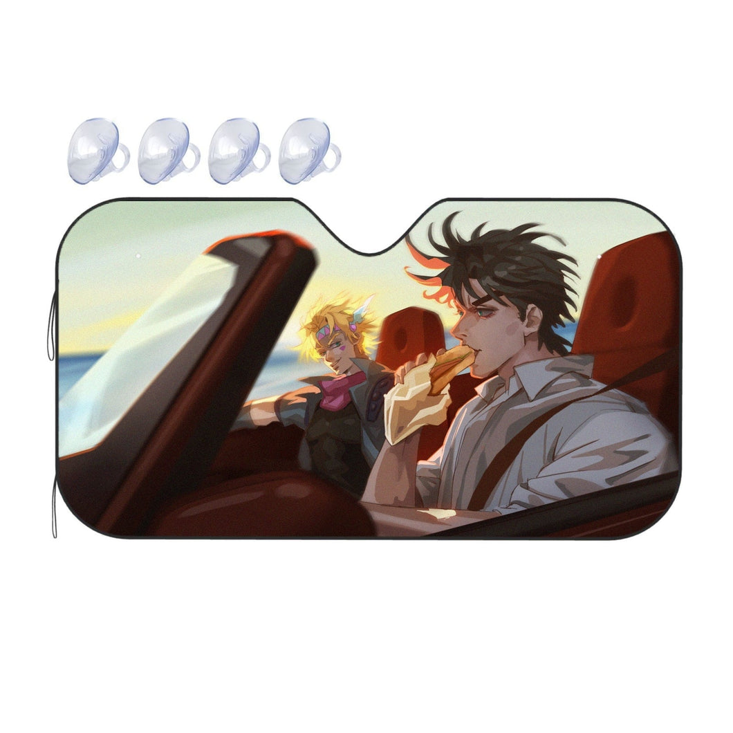 Anime Jojo's Bizarre Adventure  Car Sunshade