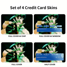 Load image into Gallery viewer, Anime Jojo&#39;s Bizarre Adventure Credit Card Skins (4-in-1 Pack)
