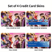 Load image into Gallery viewer, Anime Jojo&#39;s Bizarre Adventure  Credit Card Skins (4-in-1 Pack)
