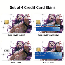 Load image into Gallery viewer, Anime Jojo&#39;s Bizarre Adventure  Credit Card Skins (4-in-1 Pack)
