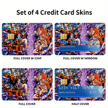 Load image into Gallery viewer, Anime Jojo&#39;s Bizarre Adventure  Credit Card Skins (4-in-1 Pack)
