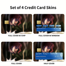Load image into Gallery viewer, Anime Jojo&#39;s Bizarre Adventure  Credit Card Skins (4-in-1 Pack)

