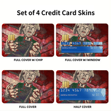 Load image into Gallery viewer, Anime Jojo&#39;s Bizarre Adventure  Credit Card Skins (4-in-1 Pack)
