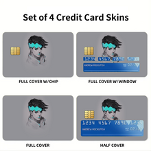 Load image into Gallery viewer, Anime Jojo&#39;s Bizarre Adventure  Credit Card Skins (4-in-1 Pack)
