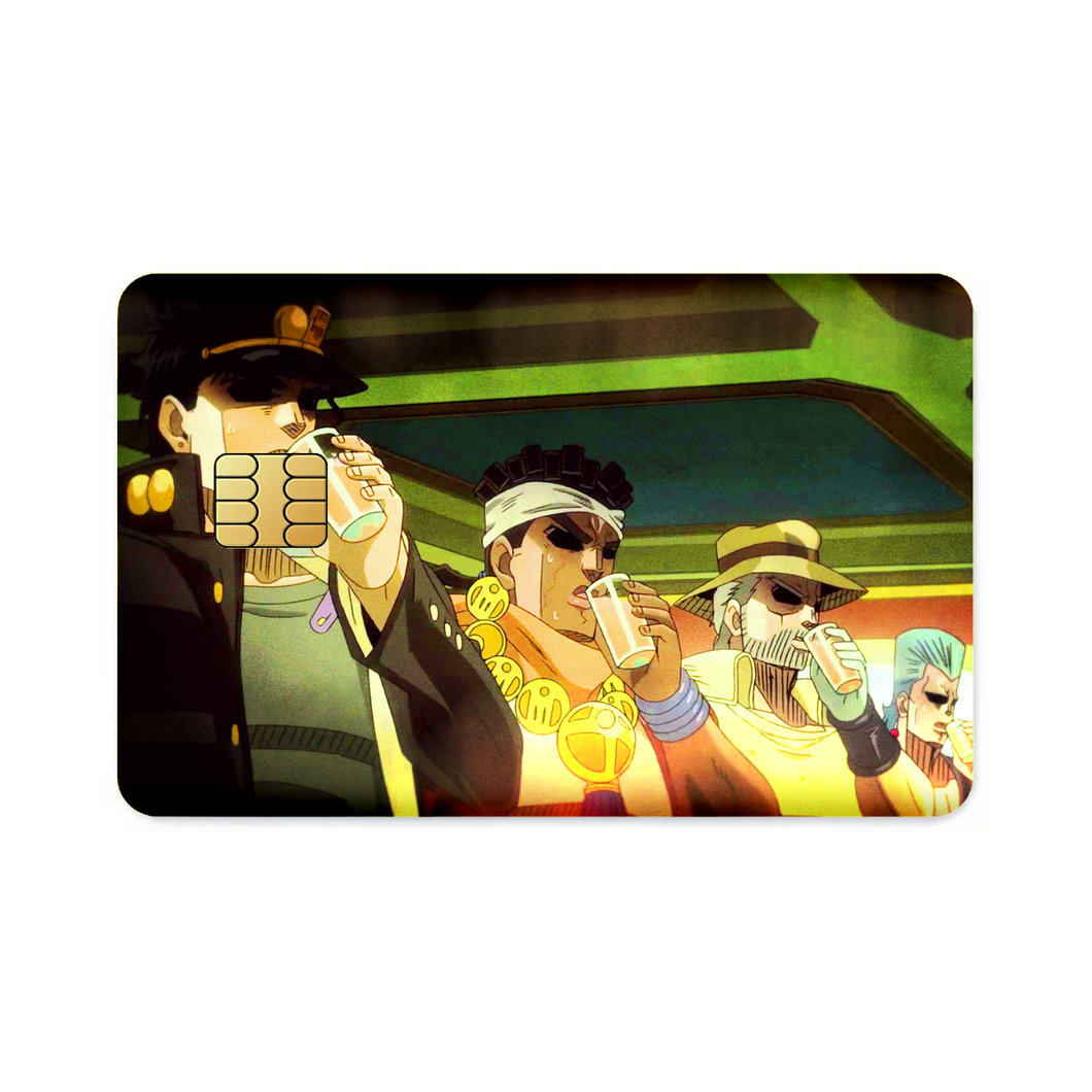 Anime Jojo's Bizarre Adventure  Credit Card Skins (4-in-1 Pack)