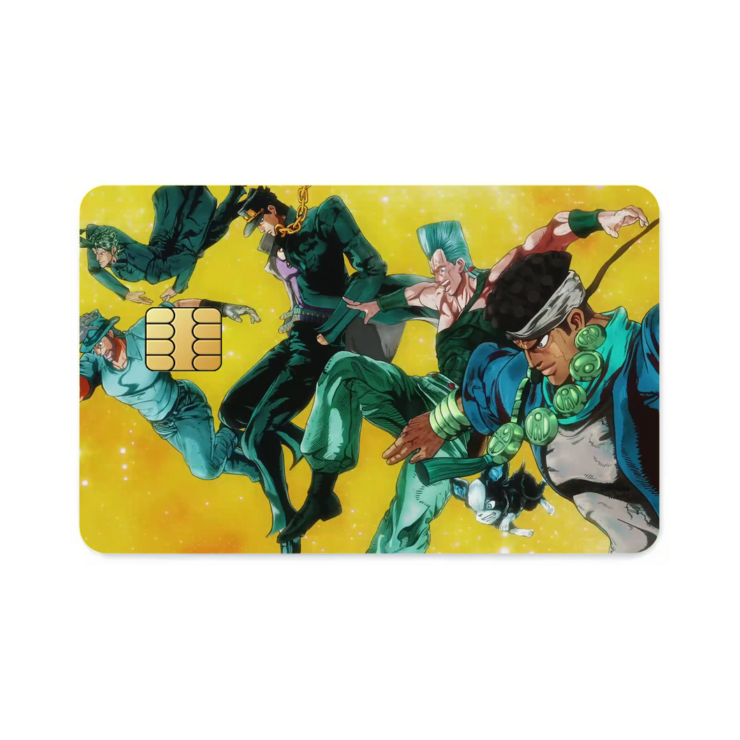 Anime Jojo's Bizarre Adventure  Credit Card Skins (4-in-1 Pack)
