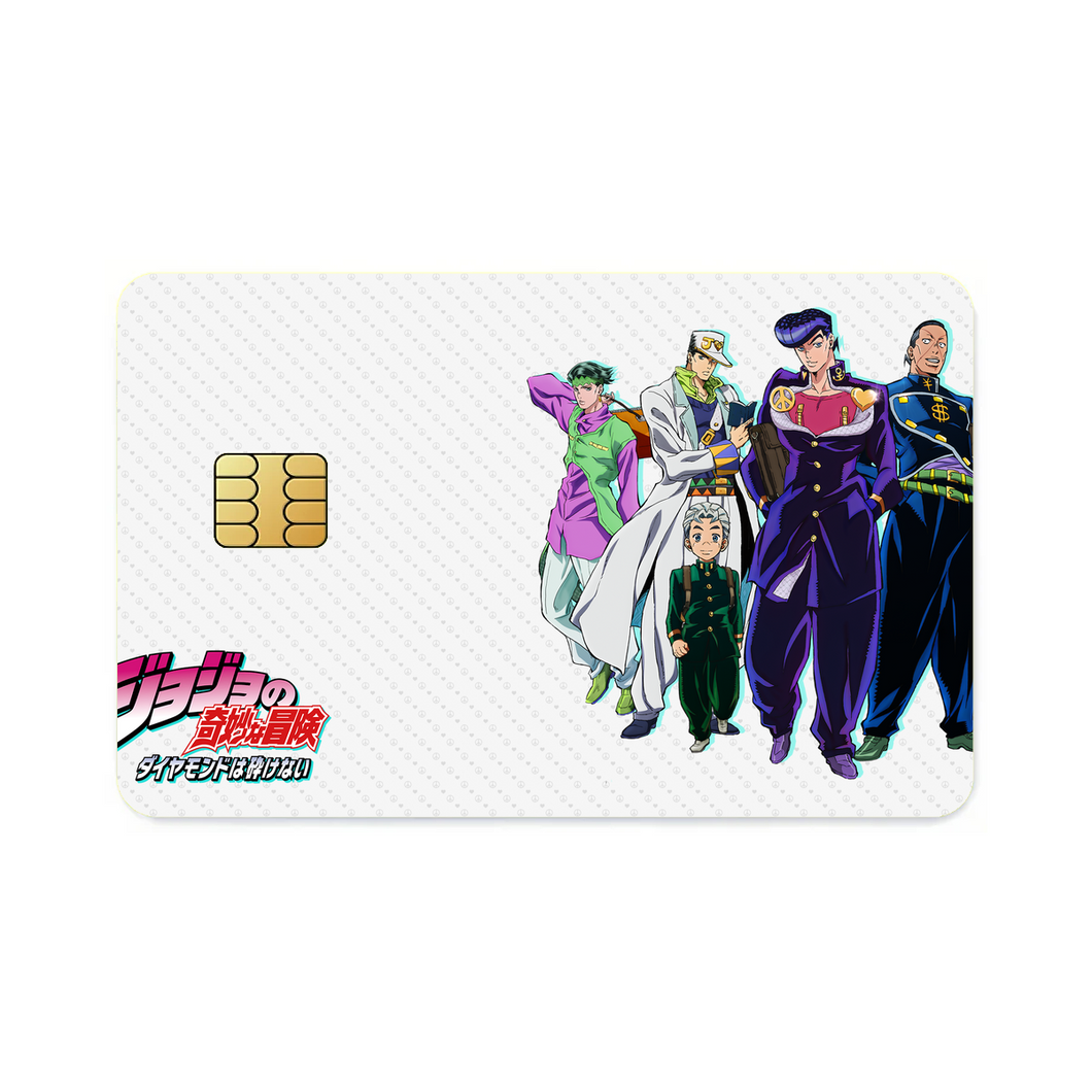 Anime Jojo's Bizarre Adventure  Credit Card Skins (4-in-1 Pack)