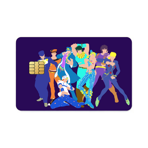 Jojo's Bizarre Adventure Credit Card Skins