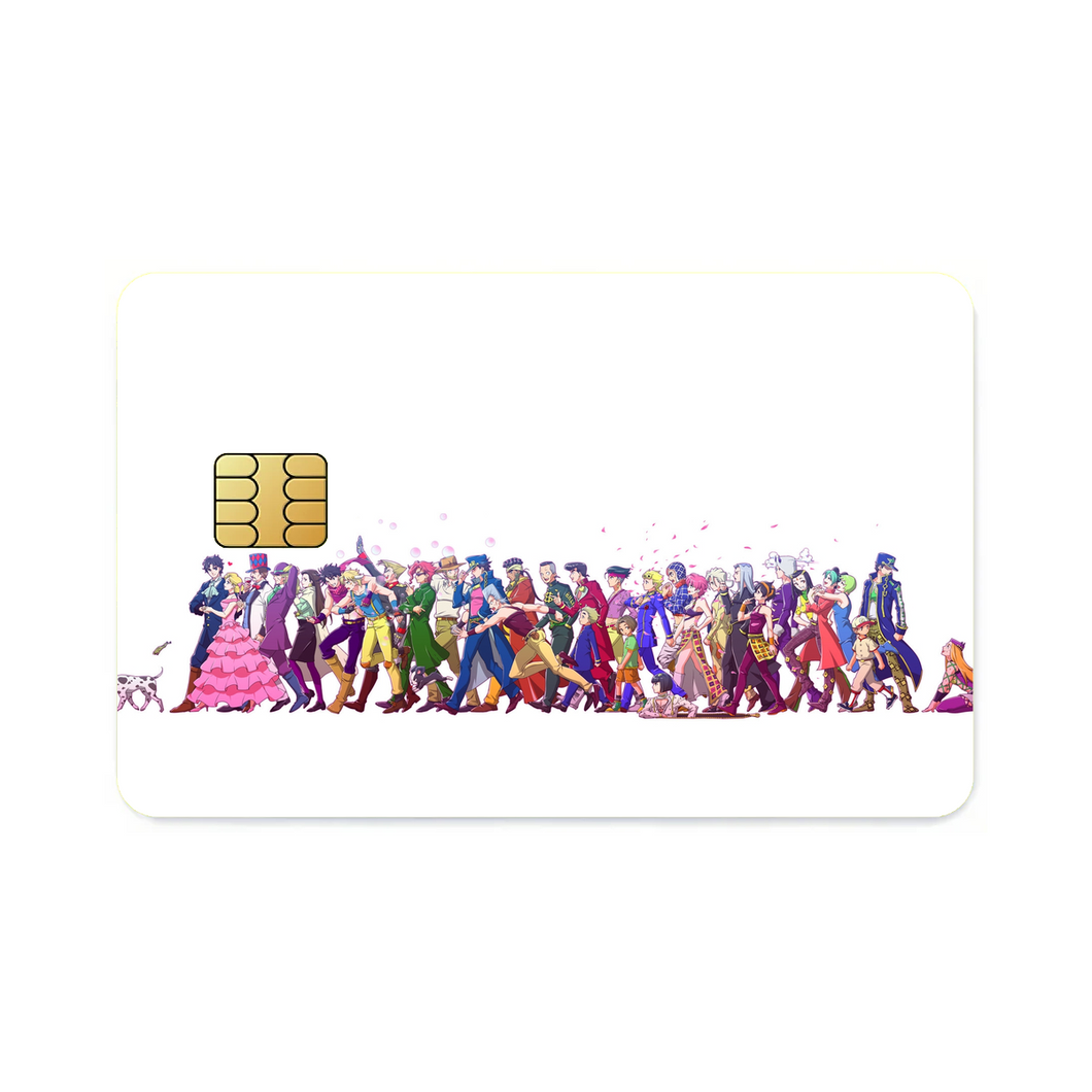 Anime Jojo's Bizarre Adventure  Credit Card Skins (4-in-1 Pack)