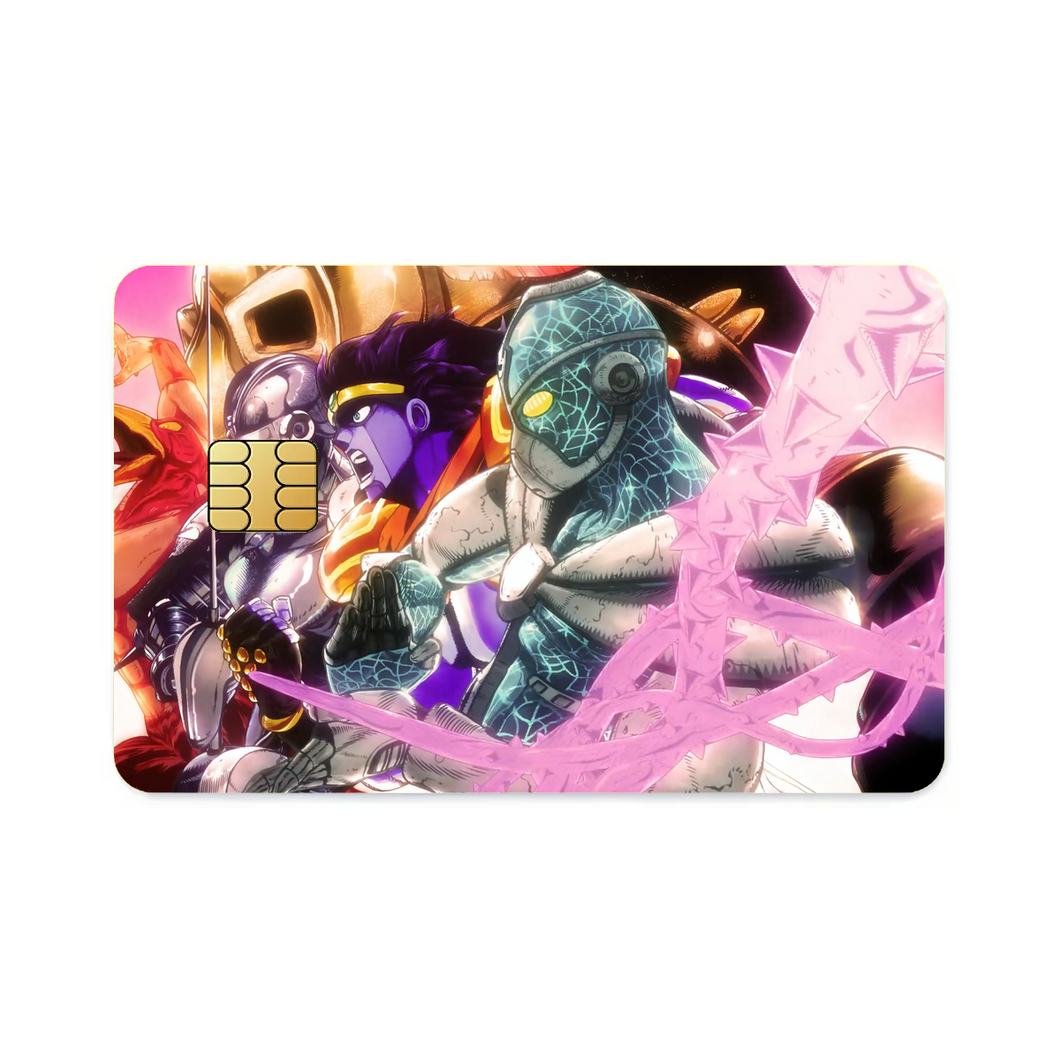 Anime Jojo's Bizarre Adventure  Credit Card Skins (4-in-1 Pack)