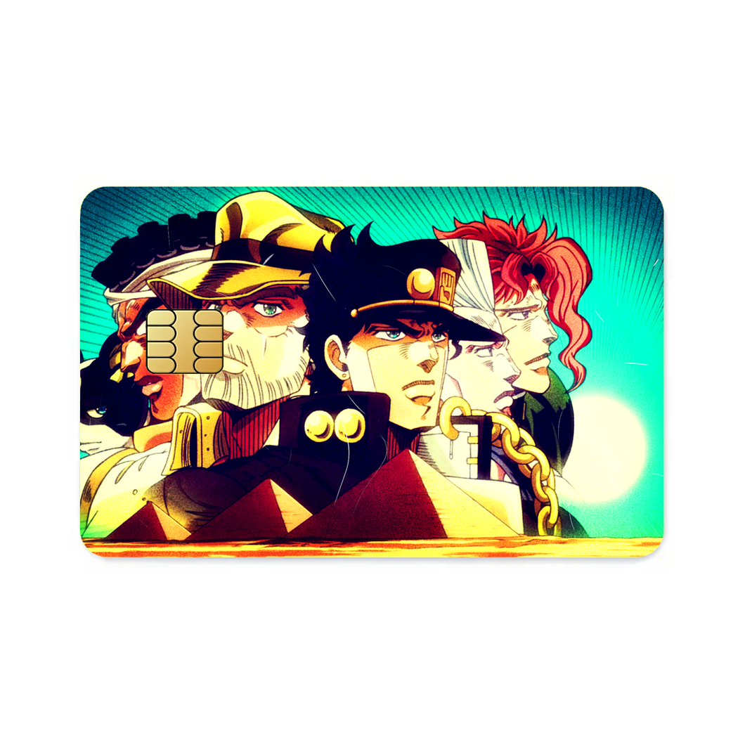 Anime Jojo's Bizarre Adventure  Credit Card Skins (4-in-1 Pack)