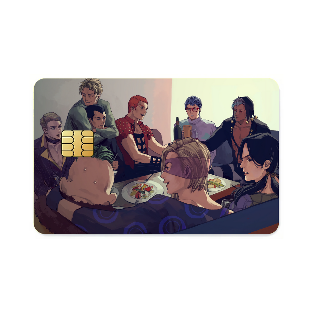 Anime Jojo's Bizarre Adventure Credit Card Skins (4-in-1 Pack)