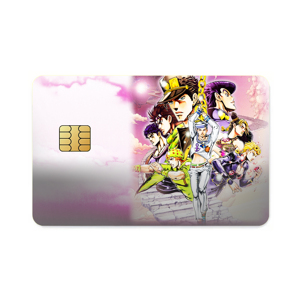 Anime Jojo's Bizarre Adventure  Credit Card Skins (4-in-1 Pack)