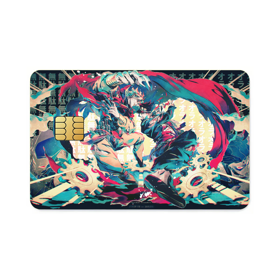 Anime Jojo's Bizarre Adventure Credit Card Skins (4-in-1 Pack)