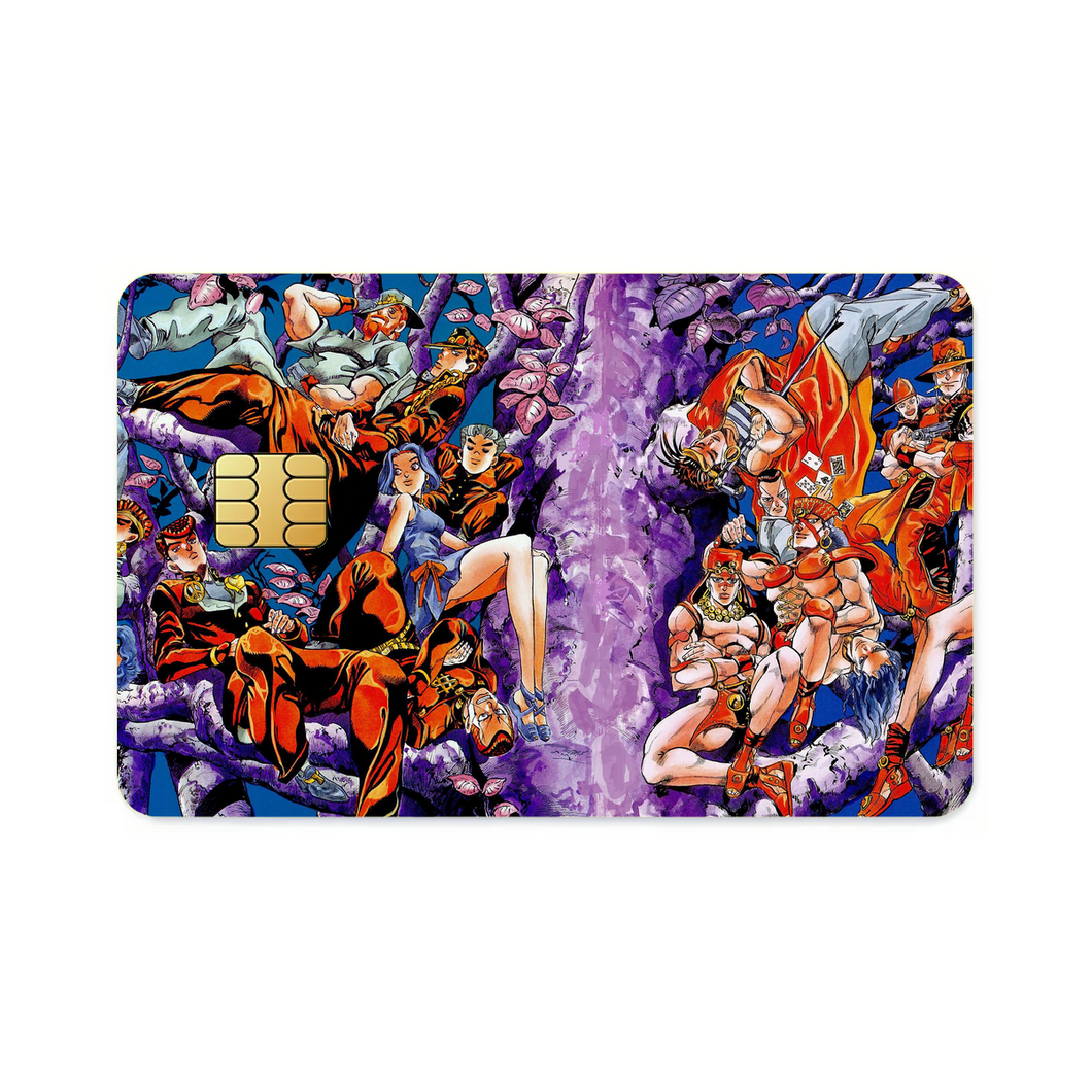 Anime Jojo's Bizarre Adventure  Credit Card Skins (4-in-1 Pack)