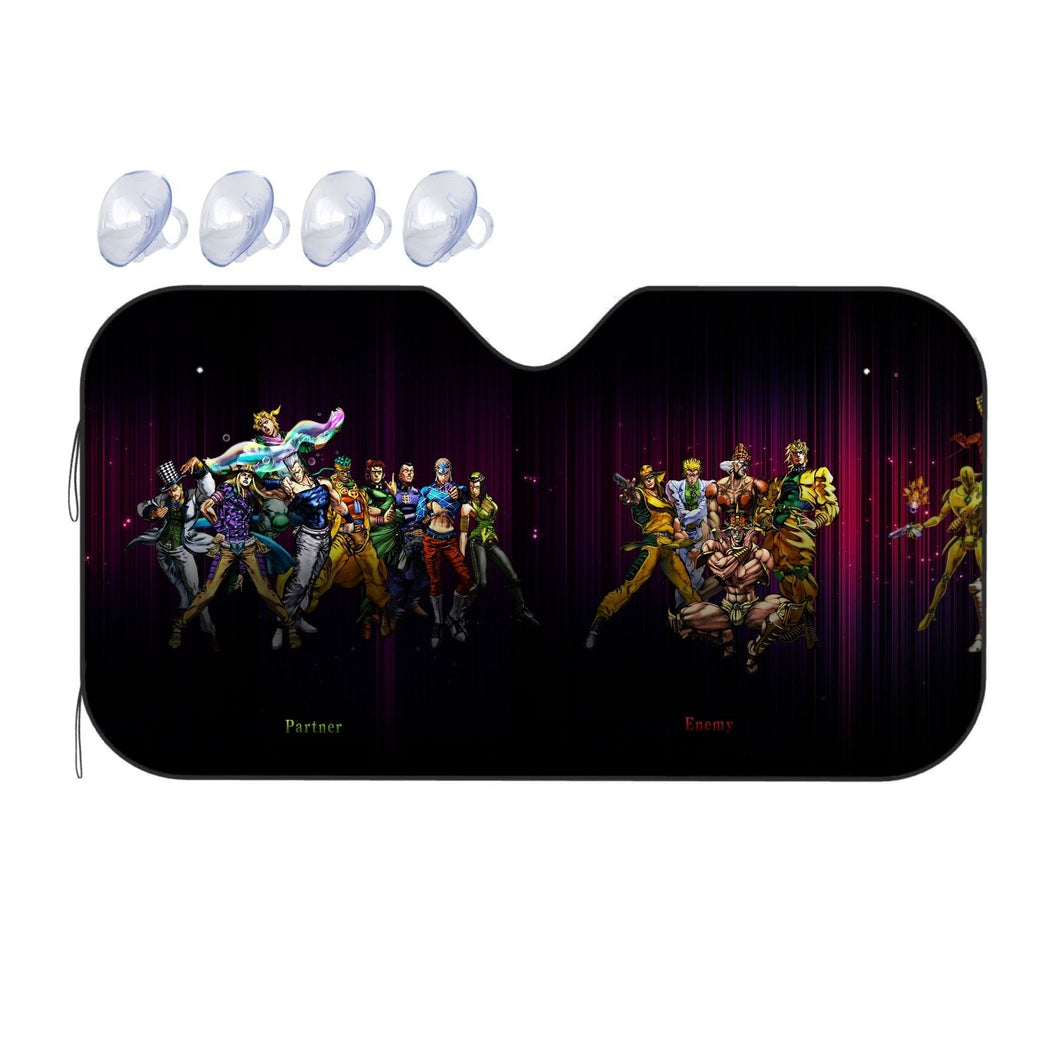 Anime Jojo's Bizarre Adventurer Car Sunshade