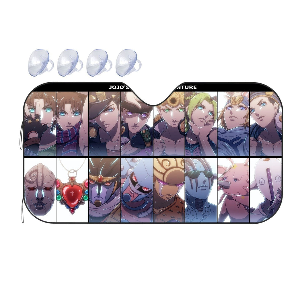Anime Jojo's Bizarre Adventurer Car Sunshade