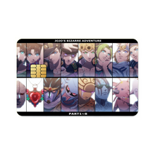 Load image into Gallery viewer, Anime Jojo&#39;s Bizarre Adventurer Credit Card Skins (4-in-1 Pack)
