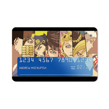 Load image into Gallery viewer, Anime Jojo&#39;s Bizarre Adventurer Credit Card Skins (4-in-1 Pack)
