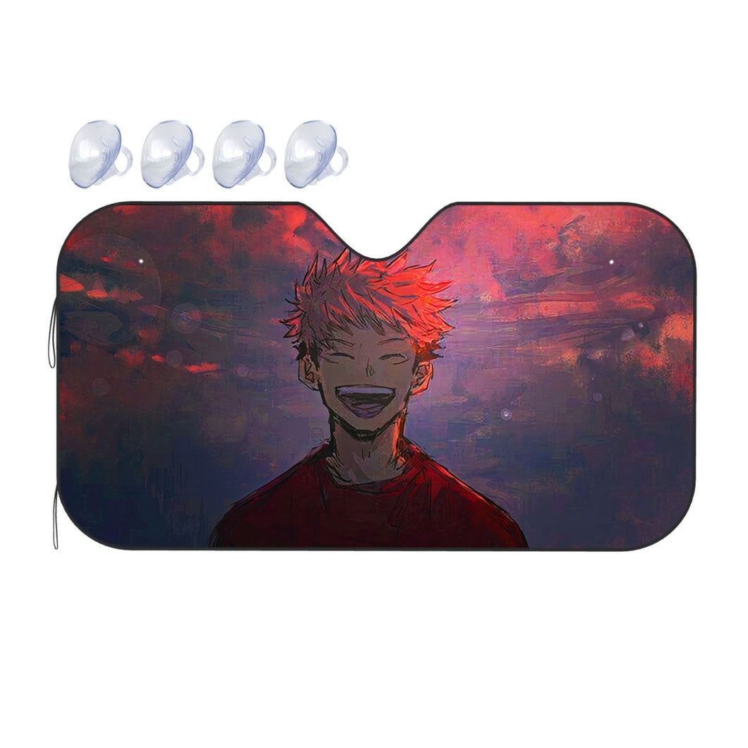 Anime Jujutsu Kaisen Car Sunshade