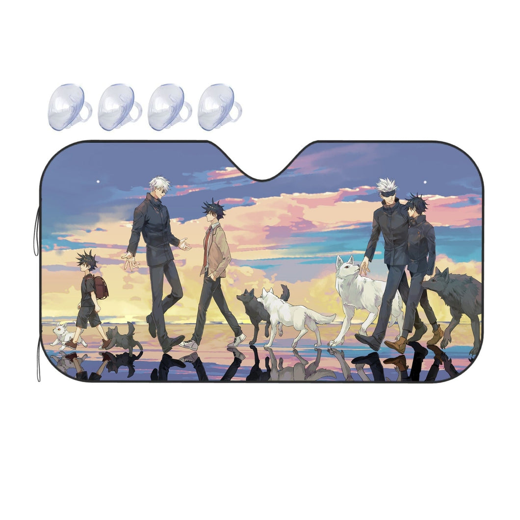 Anime Jujutsu Kaisen  Car Sunshade