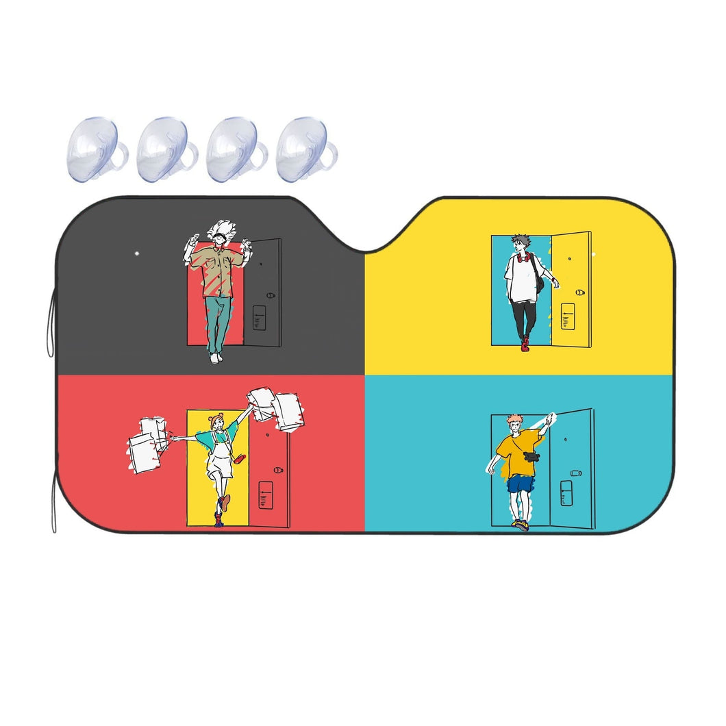 Anime Jujutsu Kaisen Car Sunshade