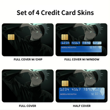 Load image into Gallery viewer, Anime Jujutsu Kaisen  Credit Card Skins (4-in-1 Pack)
