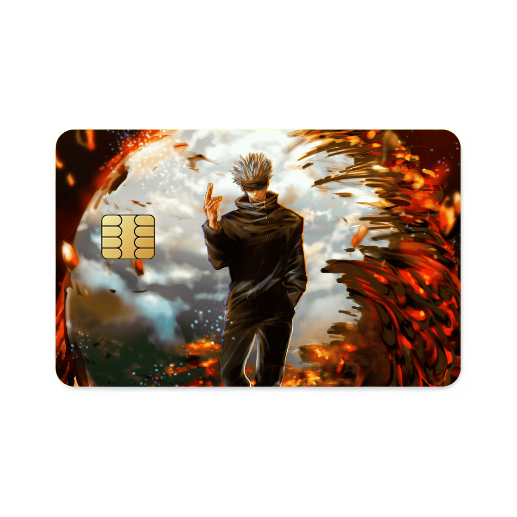 Anime Jujutsu Kaisen  Credit Card Skins (4-in-1 Pack)