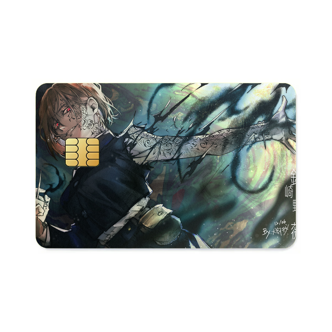 Anime Jujutsu Kaisen  Credit Card Skins (4-in-1 Pack)