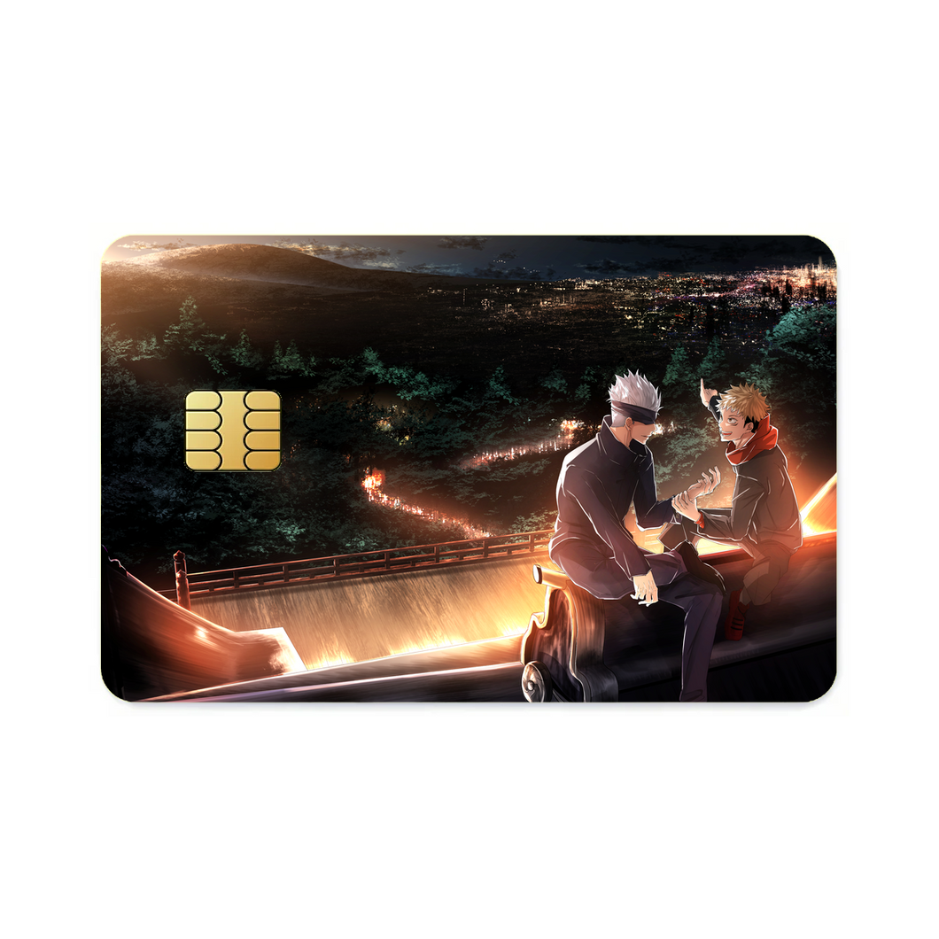 Anime Jujutsu Kaisen  Credit Card Skins (4-in-1 Pack)