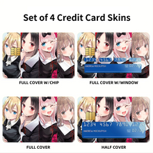 Load image into Gallery viewer, Anime Kaguya-sama: Love is War Credit Card Skins (4-in-1 Pack)
