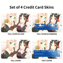 Load image into Gallery viewer, Anime Kaguya-sama: Love is War  Credit Card Skins (4-in-1 Pack)

