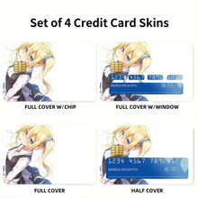 Load image into Gallery viewer, Anime Kaguya-sama: Love is War  Credit Card Skins (4-in-1 Pack)
