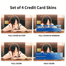 Load image into Gallery viewer, Anime Kaguya-sama: Love is War Credit Card Skins (4-in-1 Pack)
