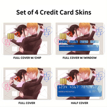 Load image into Gallery viewer, Anime Kaguya-sama: Love is War  Credit Card Skins (4-in-1 Pack)
