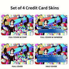 Load image into Gallery viewer, Anime Kaguya-sama: Love is War  Credit Card Skins (4-in-1 Pack)

