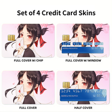 Load image into Gallery viewer, Anime Kaguya-sama: Love is War  Credit Card Skins (4-in-1 Pack)
