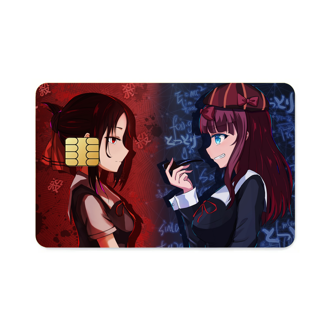Anime Kaguya-sama: Love is War  Credit Card Skins (4-in-1 Pack)