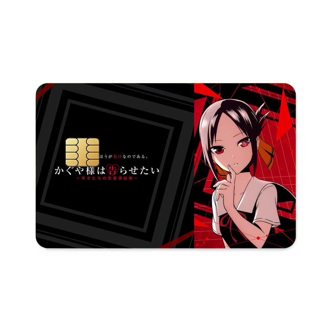 Anime Kaguya-sama: Love is War Credit Card Skins (4-in-1 Pack)