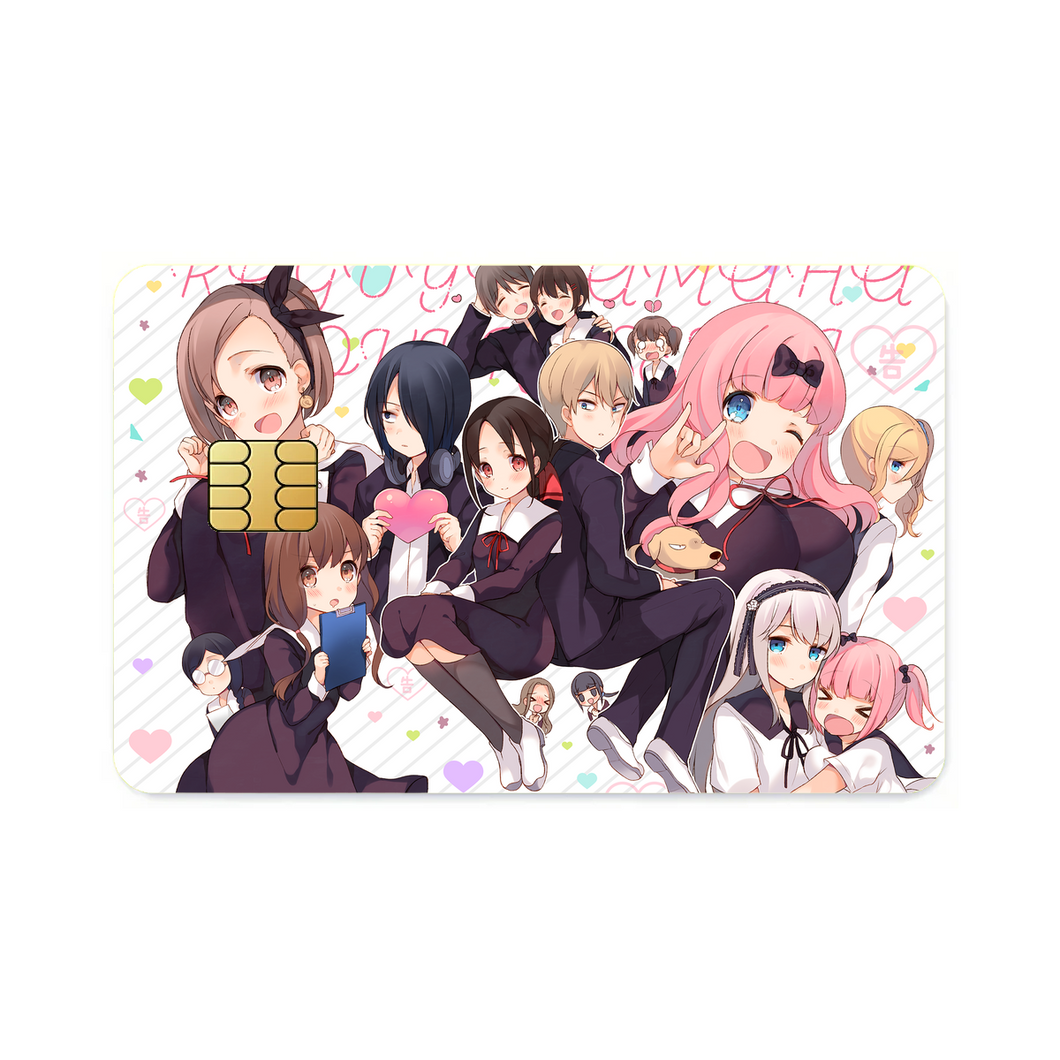 Anime Kaguya-sama: Love is War Credit Card Skins (4-in-1 Pack)