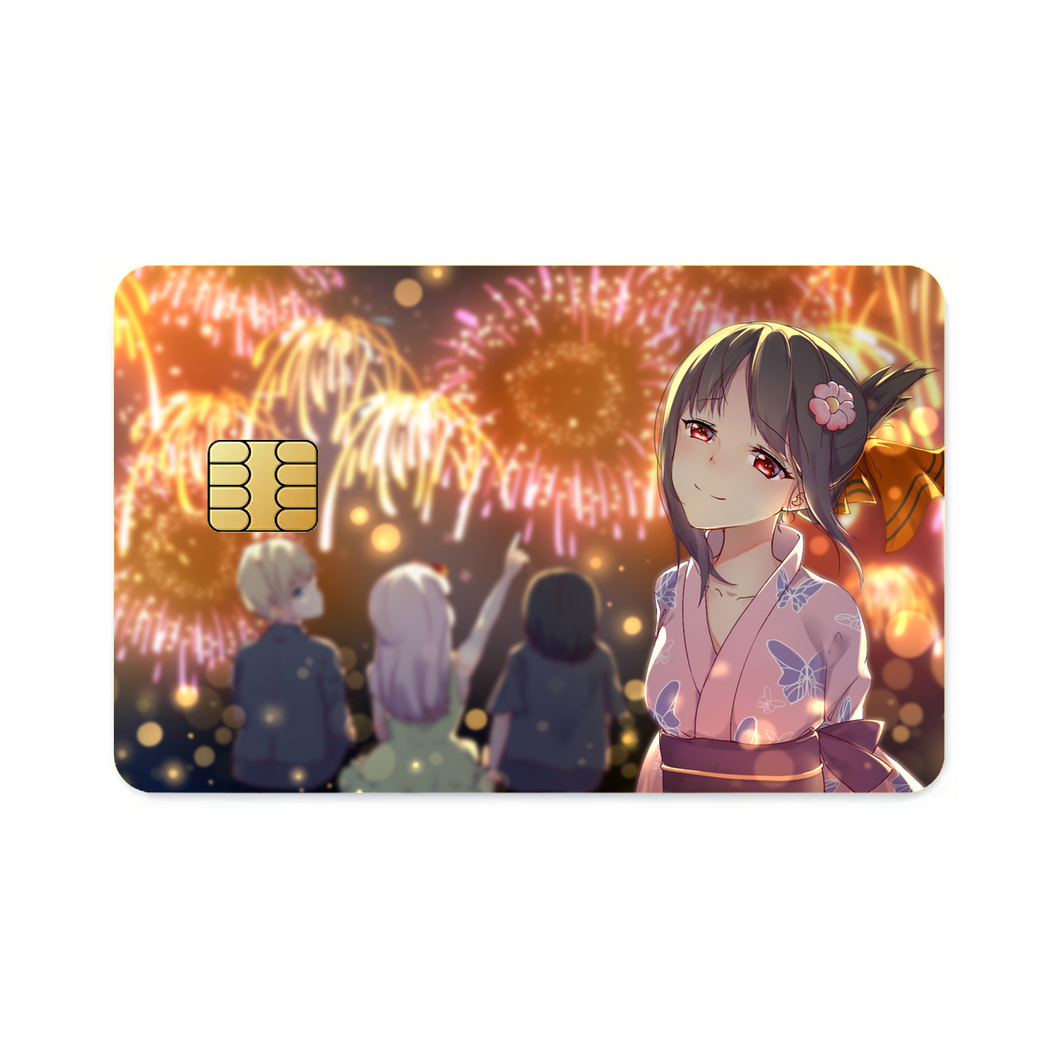 Anime Kaguya-sama: Love is War  Credit Card Skins (4-in-1 Pack)