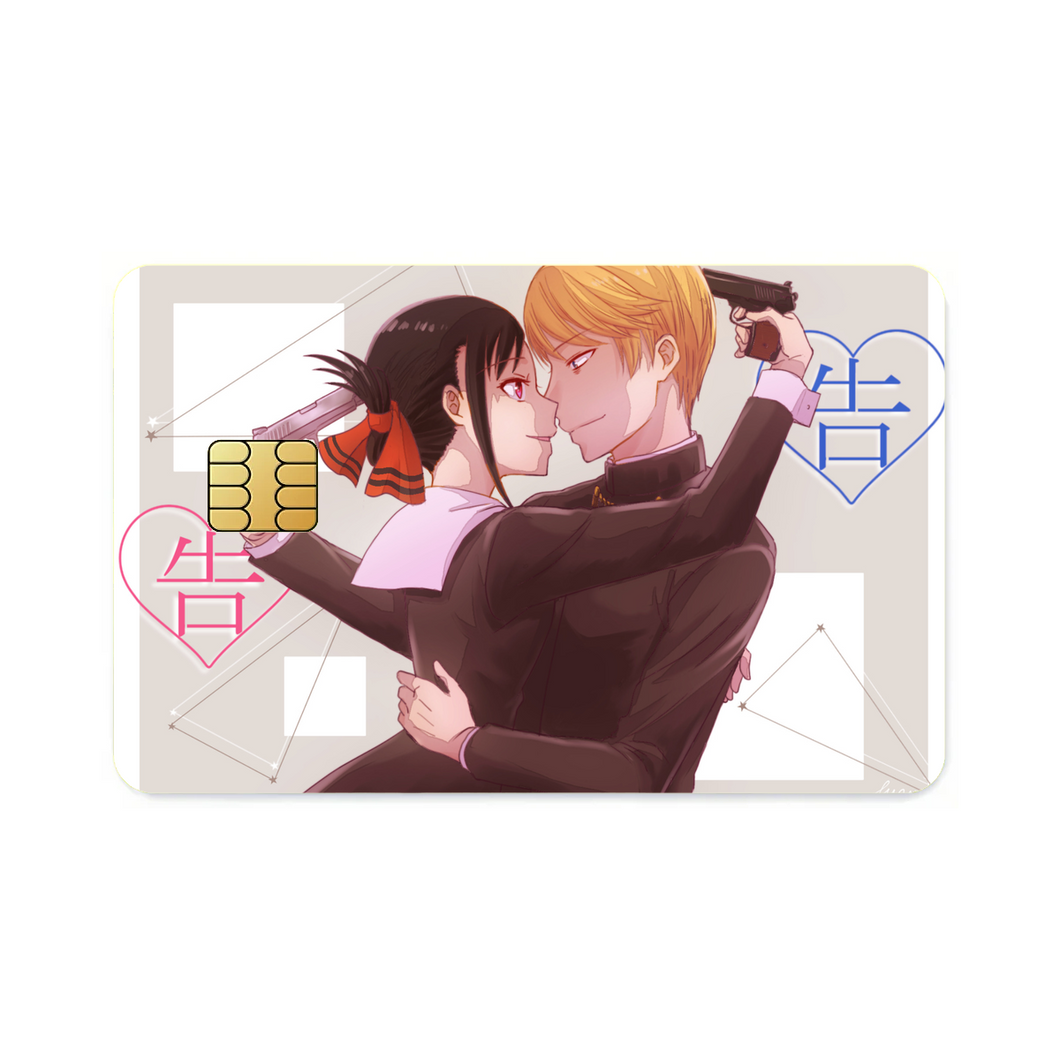 Anime Kaguya-sama: Love is War  Credit Card Skins (4-in-1 Pack)