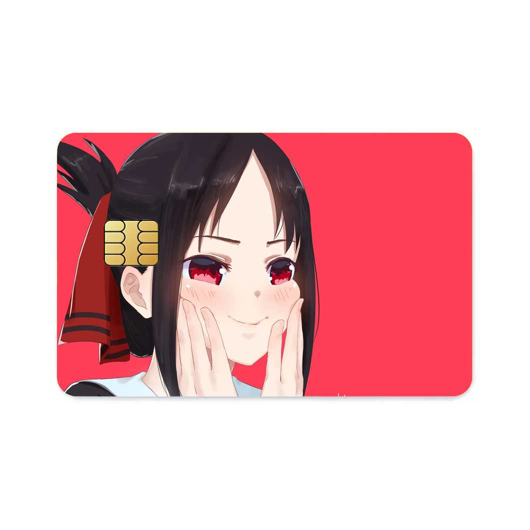 Anime Kaguya-sama: Love is War  Credit Card Skins (4-in-1 Pack)