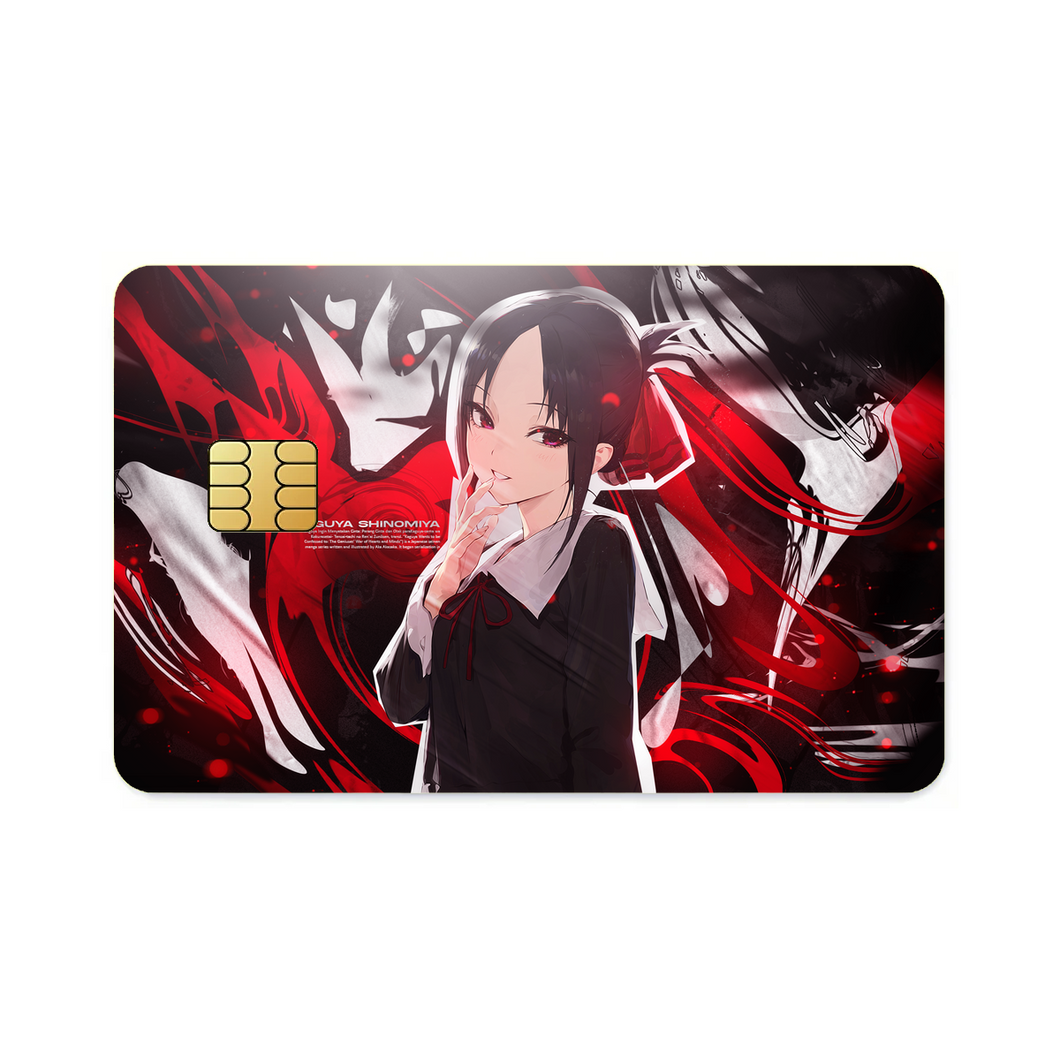 Anime Kaguya-sama: Love is War  Credit Card Skins (4-in-1 Pack)