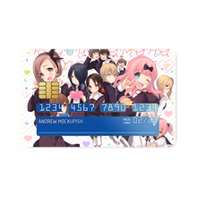 Load image into Gallery viewer, Anime Kaguya-sama: Love is War Credit Card Skins (4-in-1 Pack)
