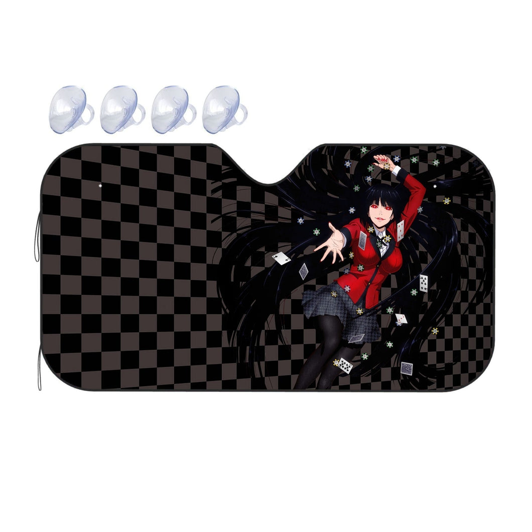 Anime Kakegurui Car Sunshade