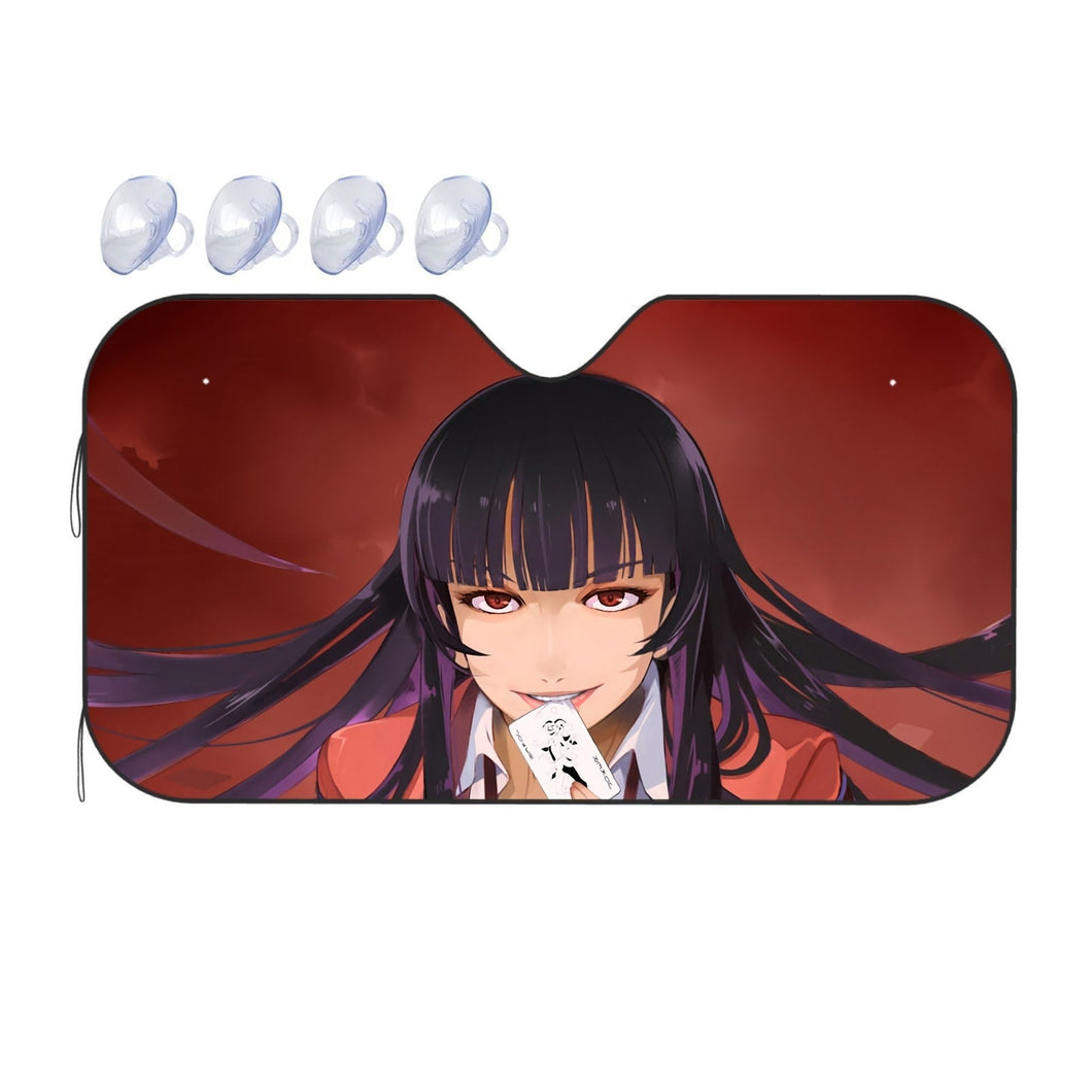 Anime Kakegurui Car Sunshade