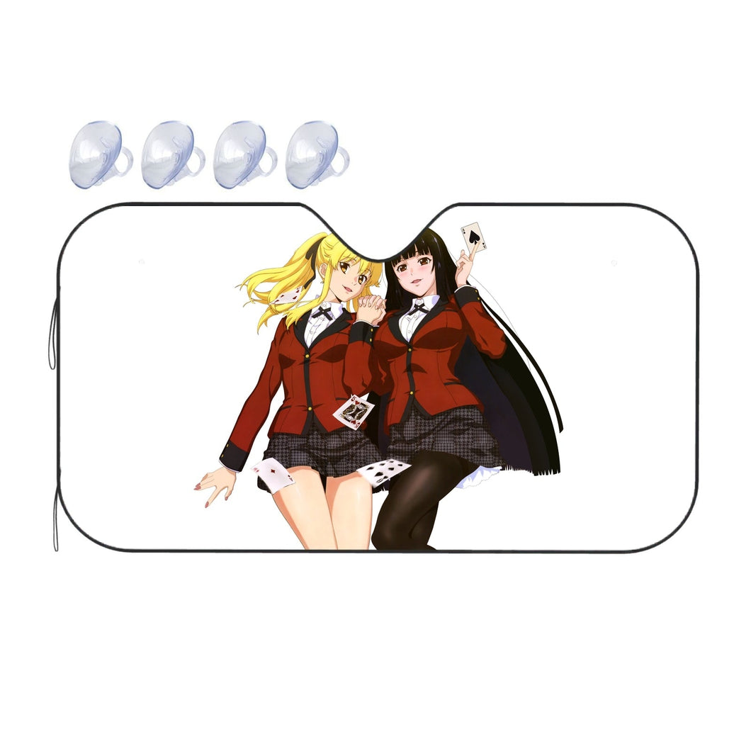 Anime Kakegurui Car Sunshade