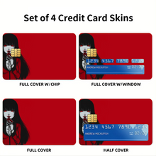 Load image into Gallery viewer, Anime Kakegurui Credit Card Skins (4-in-1 Pack)
