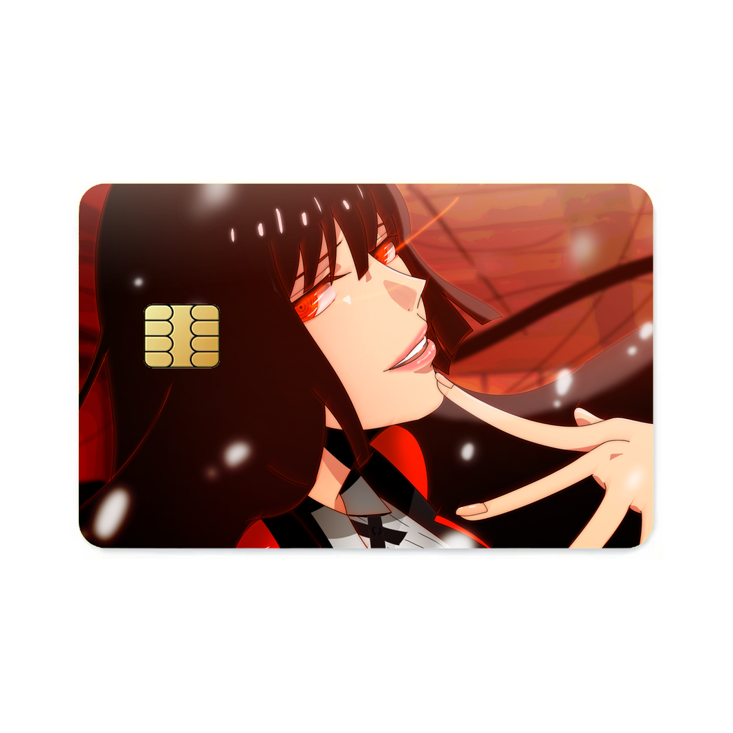 Anime Kakegurui Credit Card Skins (4-in-1 Pack)